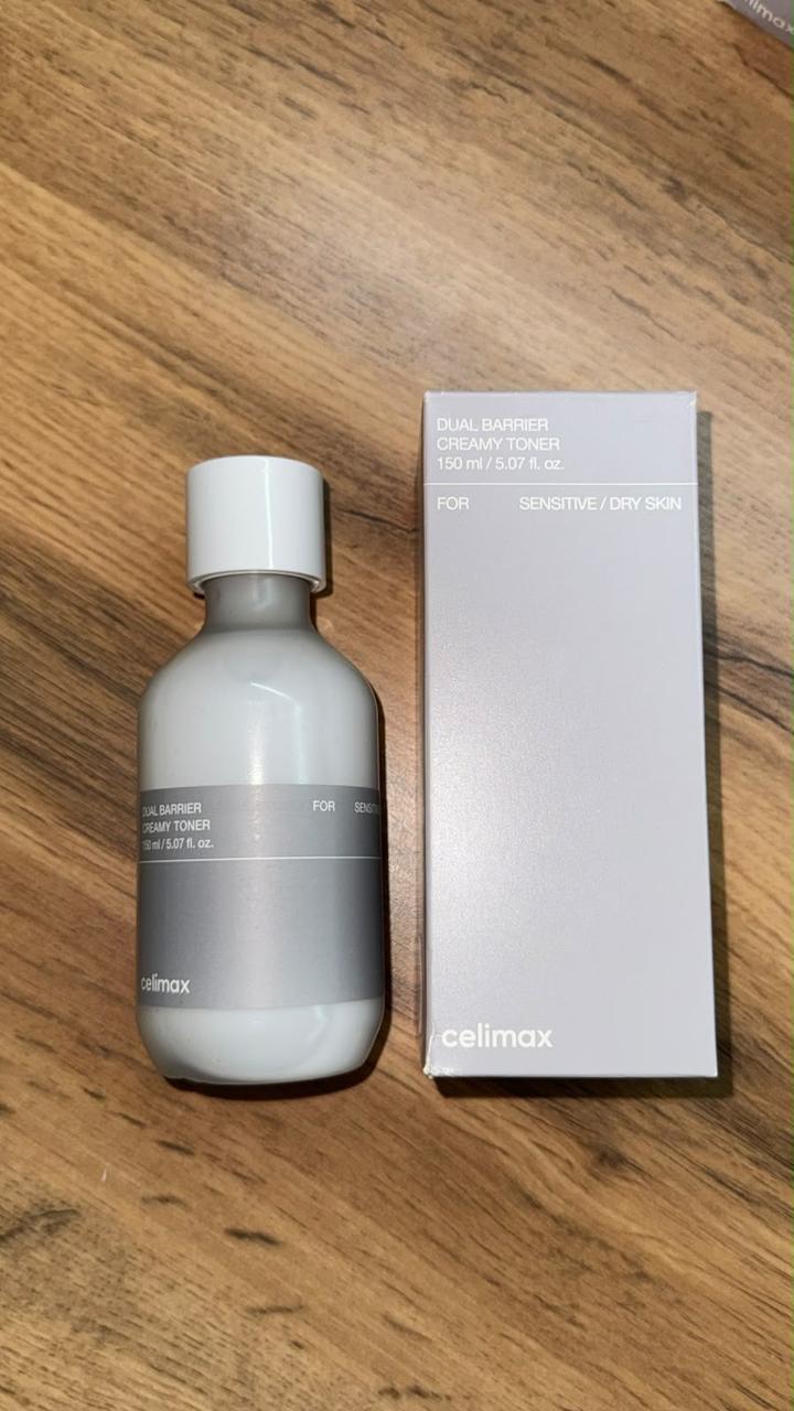 Тонер для лица celimax Dual Barrier Creamy Toner