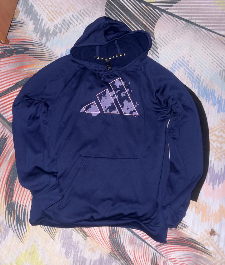 Худи adidas с капюшоном и карманом-кенгуру