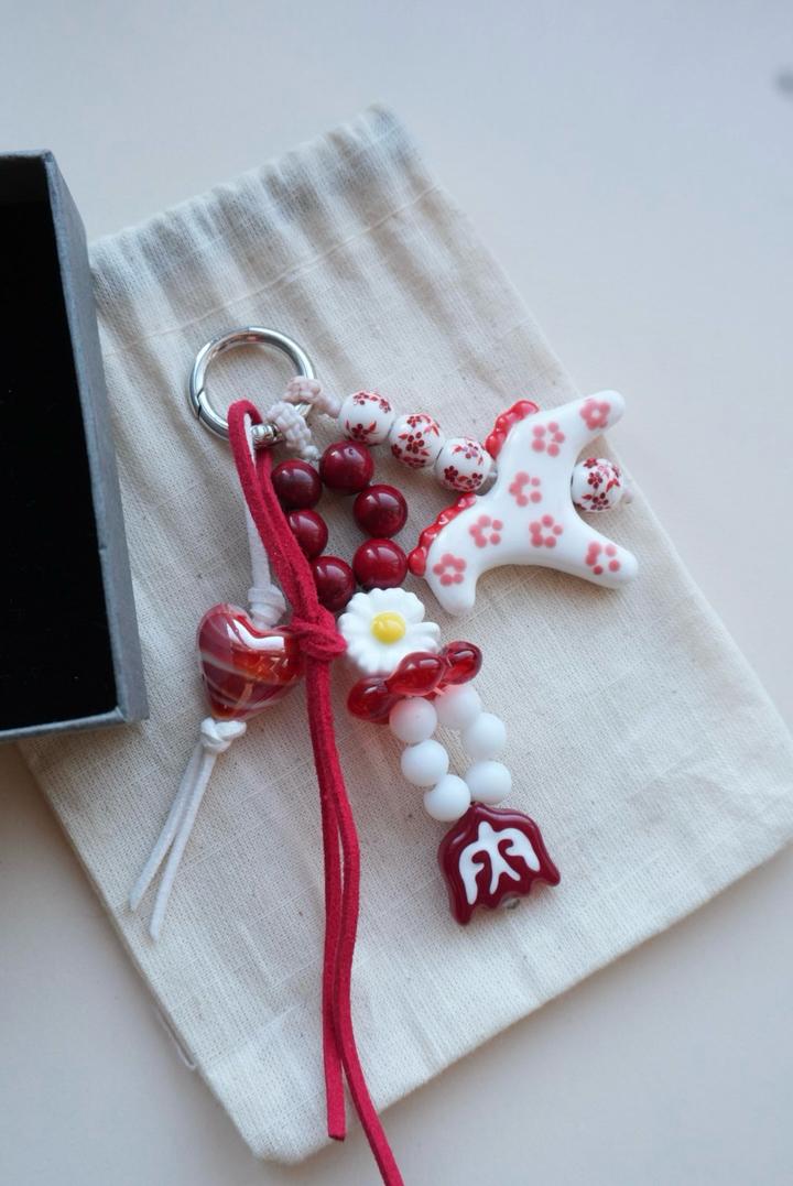 Handmade (ручная работа) Брелок на сумку