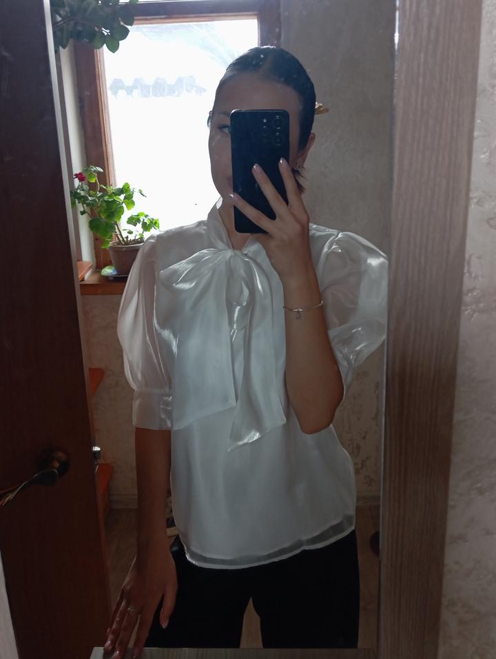 !it jeans Блузка с бантом