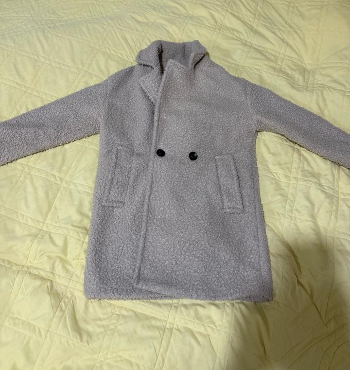 Bershka Пальто тедди