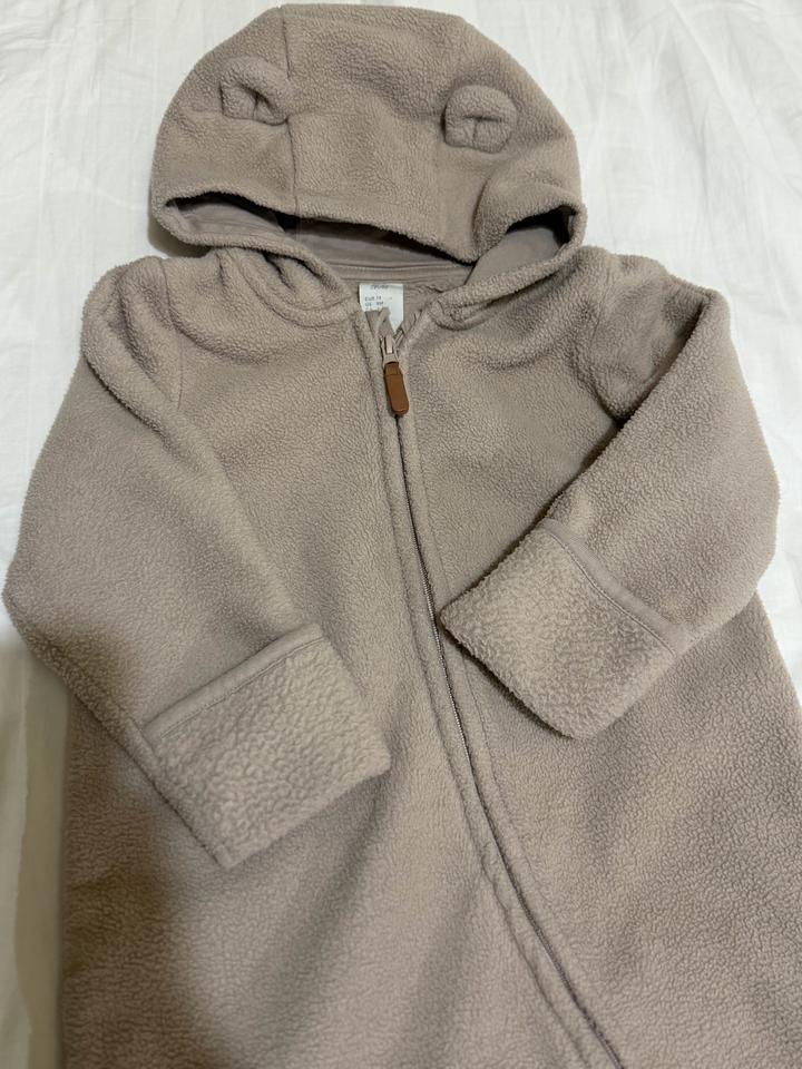 Флисовый комбинезон с ушками H&M