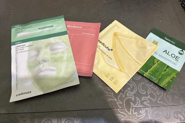 Celimax Набор корейской маски 4шт