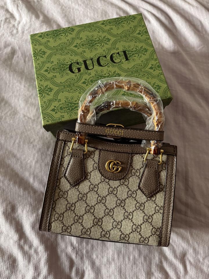 Сумка Gucci с бамбуковой ручкой