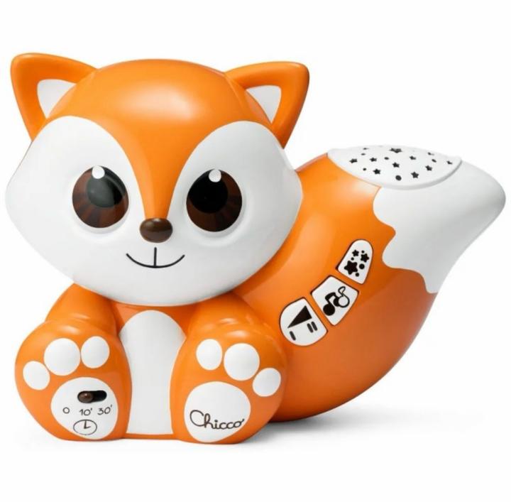 Игрушка-подвеска Chicco Игрушка подвеска-ночник музыкальная Chicco Лисенок 0м+