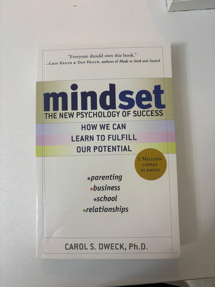 MINDSET THE NEW PSYCHOLOGY OF SUCCESS. HOW WE CAN LEARN TO FULFILL OUR POTENTIAL