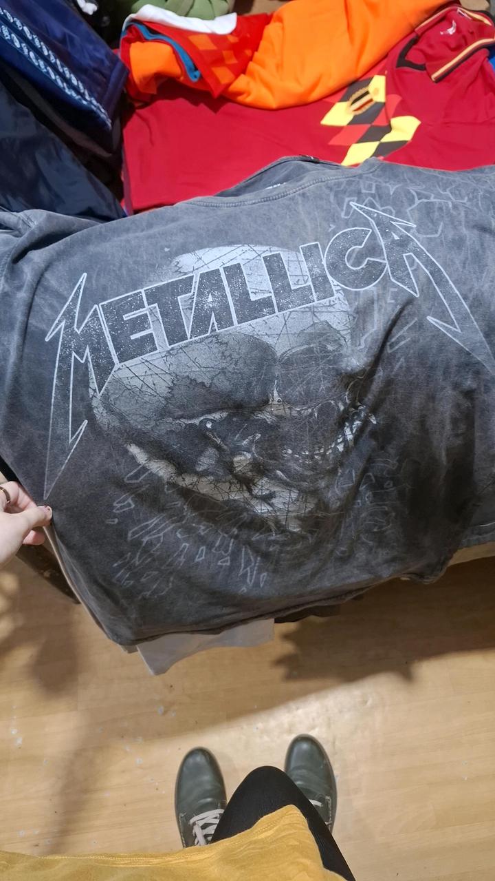Metallica оригинал мерч футболка