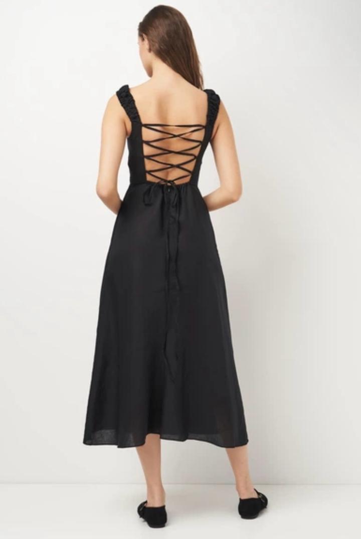 Zara Платье на шнуровке