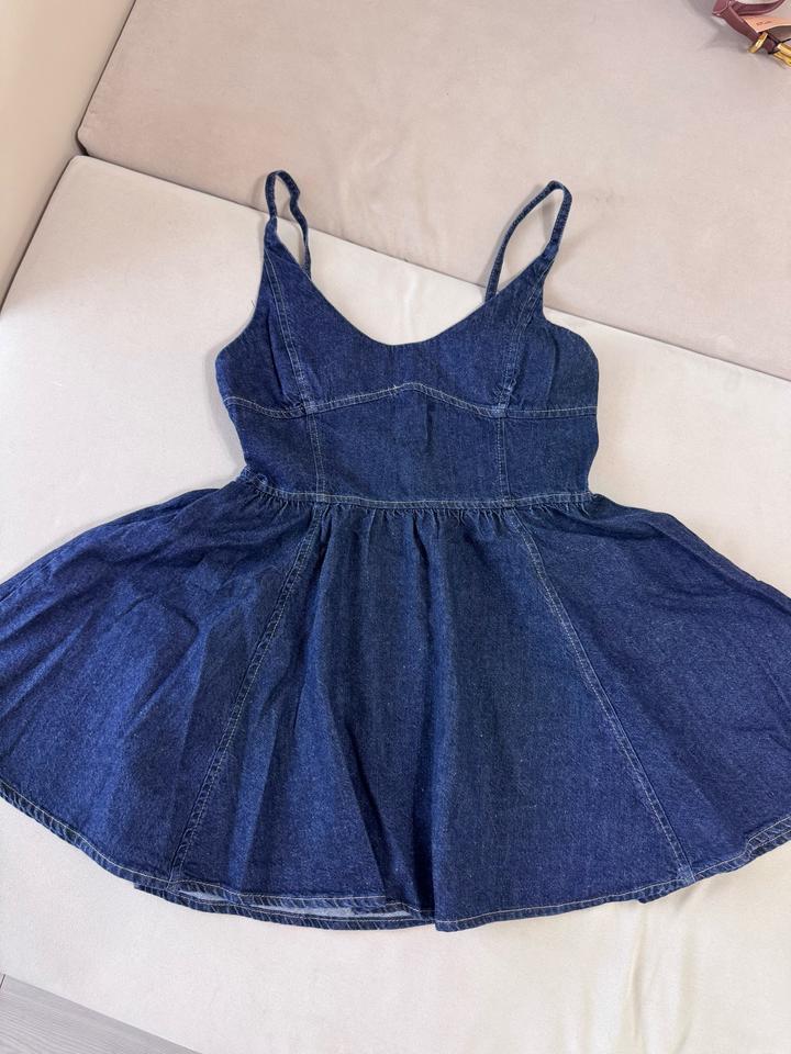 Джинсовый сарафан ZARA