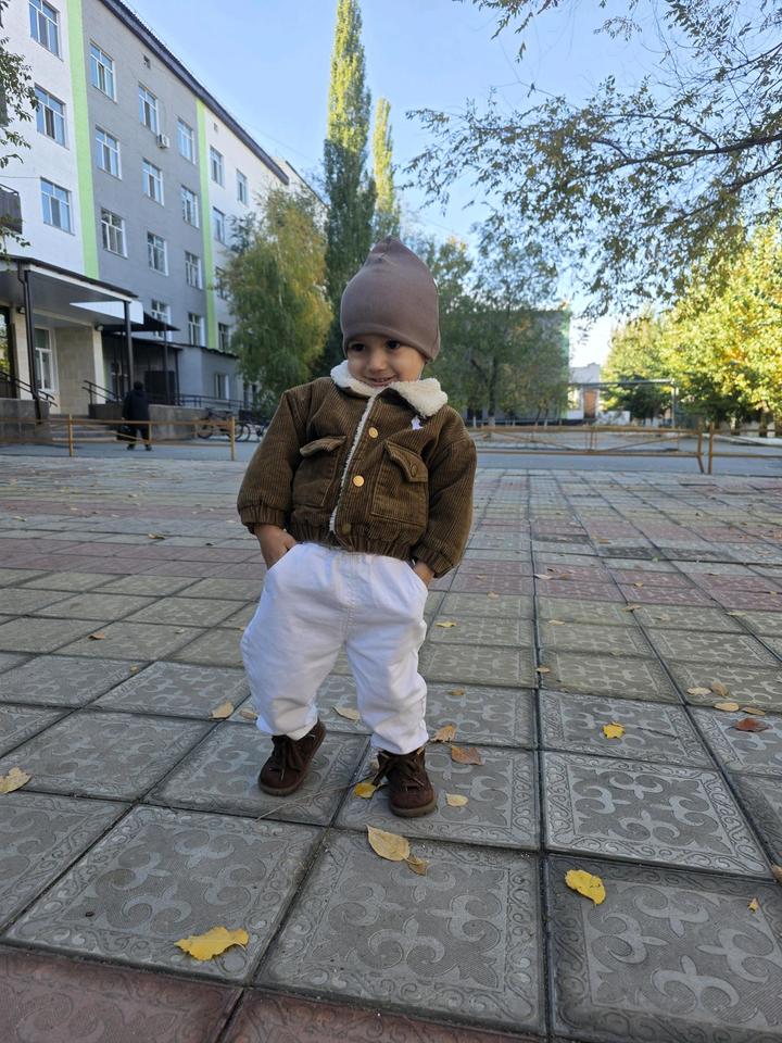 Дублёнка на мальчика.