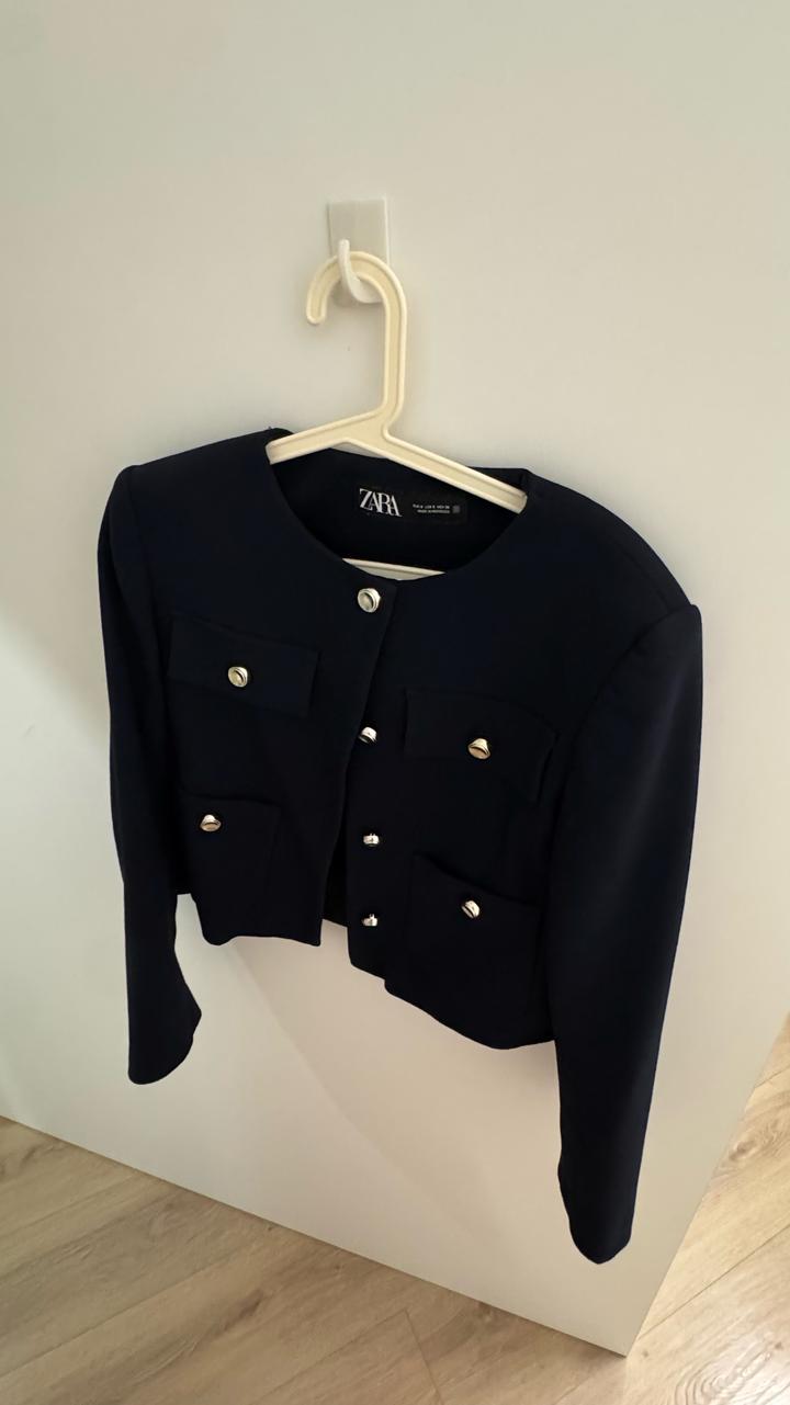 Укороченный жакет ZARA