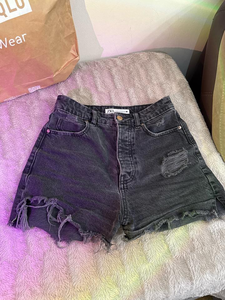 Джинсовые шорты ZARA