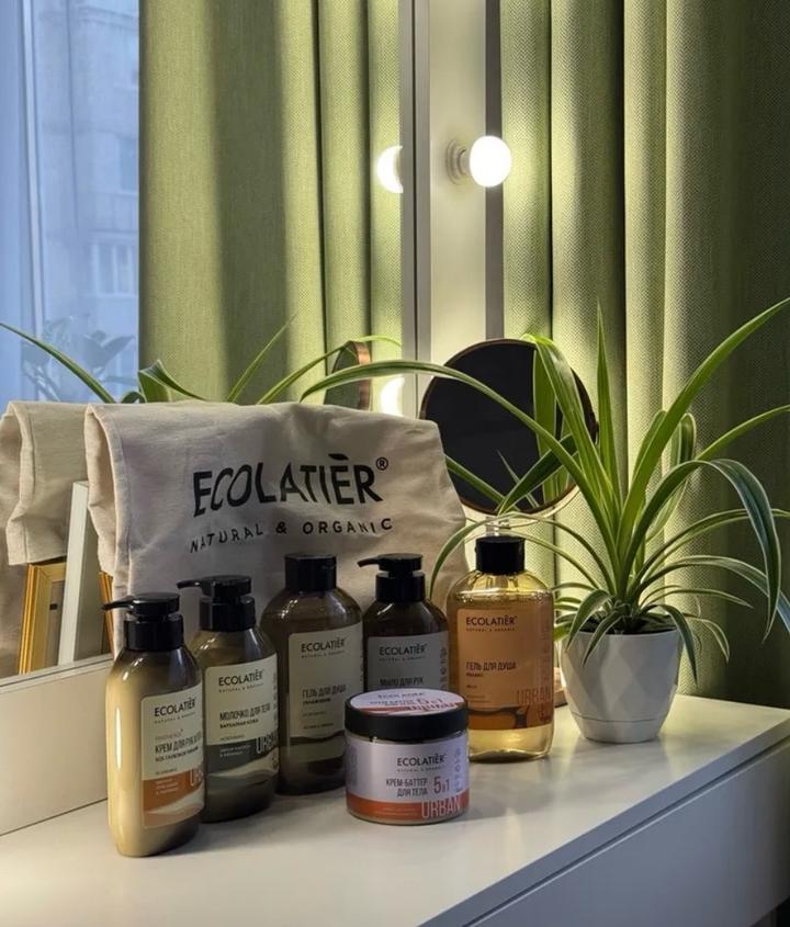 ECOLATIER Подарочный набор, бьюти бокс+сумка шоппер