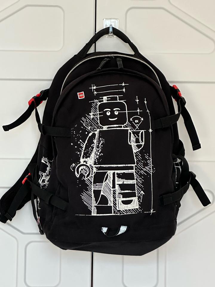 Школьный рюкзак LEGO школьный tech teen black 25 л