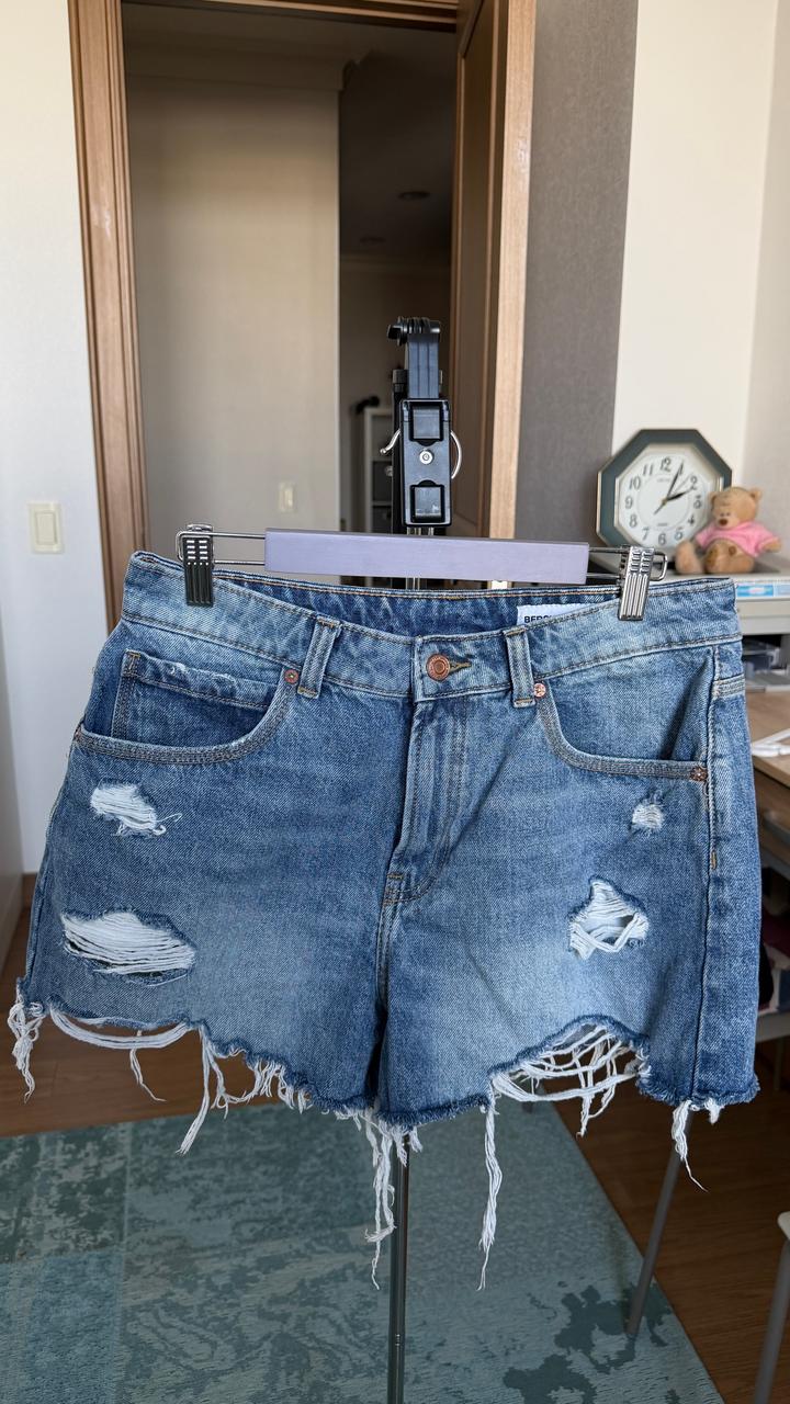 Джинсовые шорты Bershka