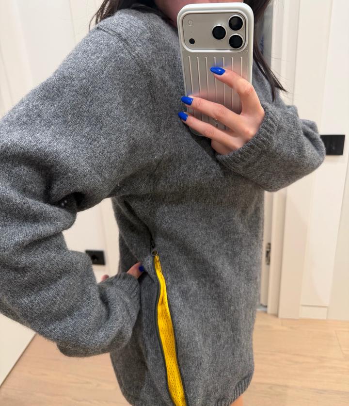 STUSSY винтажный свитер 100% шерсть. Оверсайз