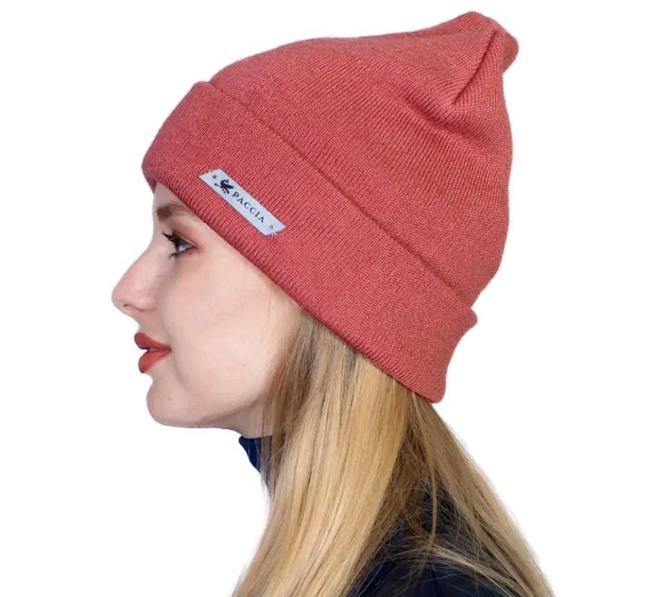 Paccia комплект шапка и шарф женские шерсть мериноса