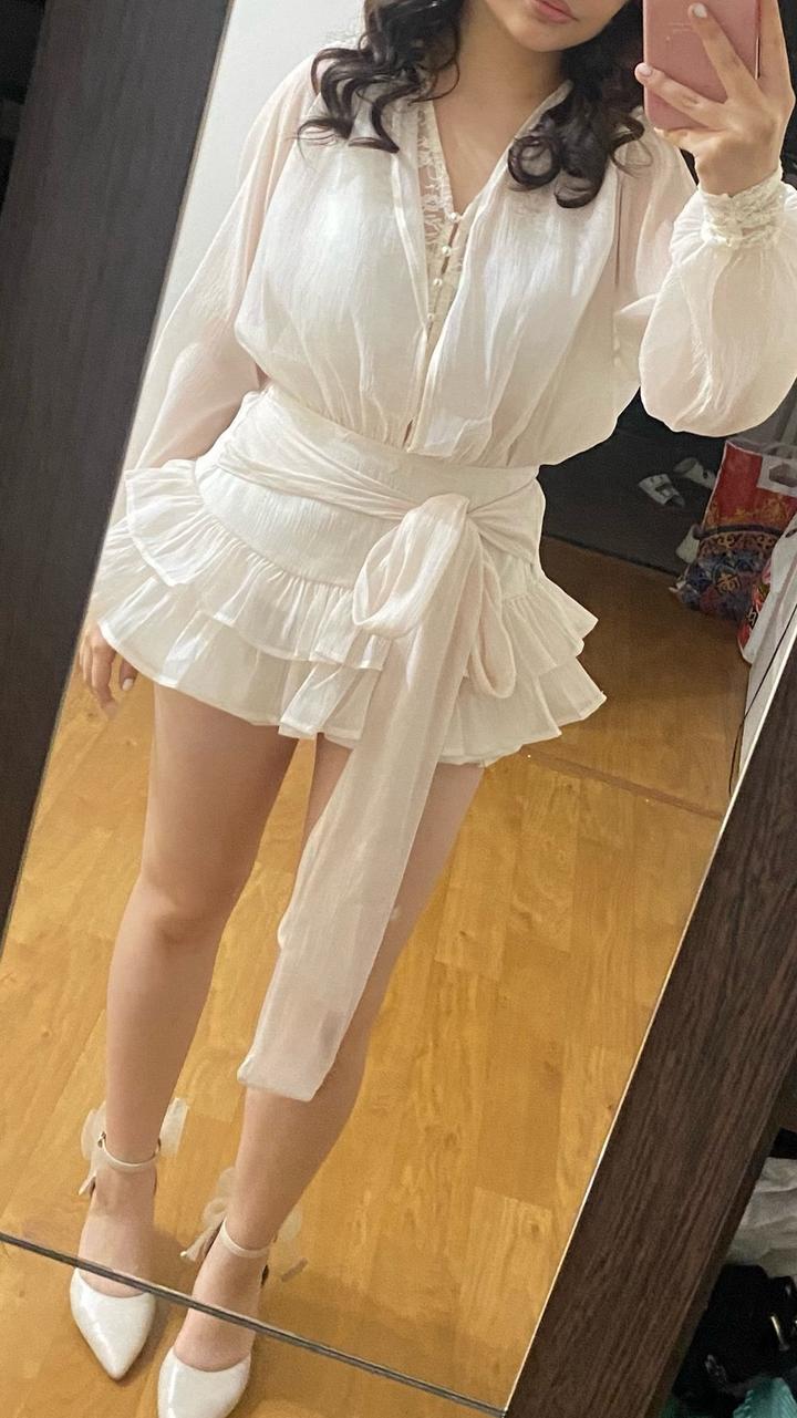 мини платье