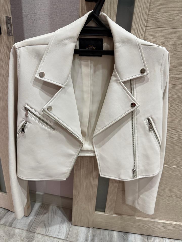 TwinSet Milano Кожанная куртка Twinset