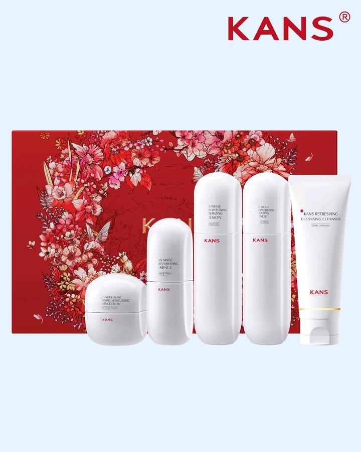 KANS NEIGE BLANC SKIN-WHITENING BRIGHTEN TENDER SET