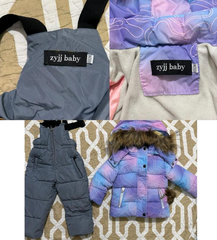 zyjj baby Зимний комбинезон