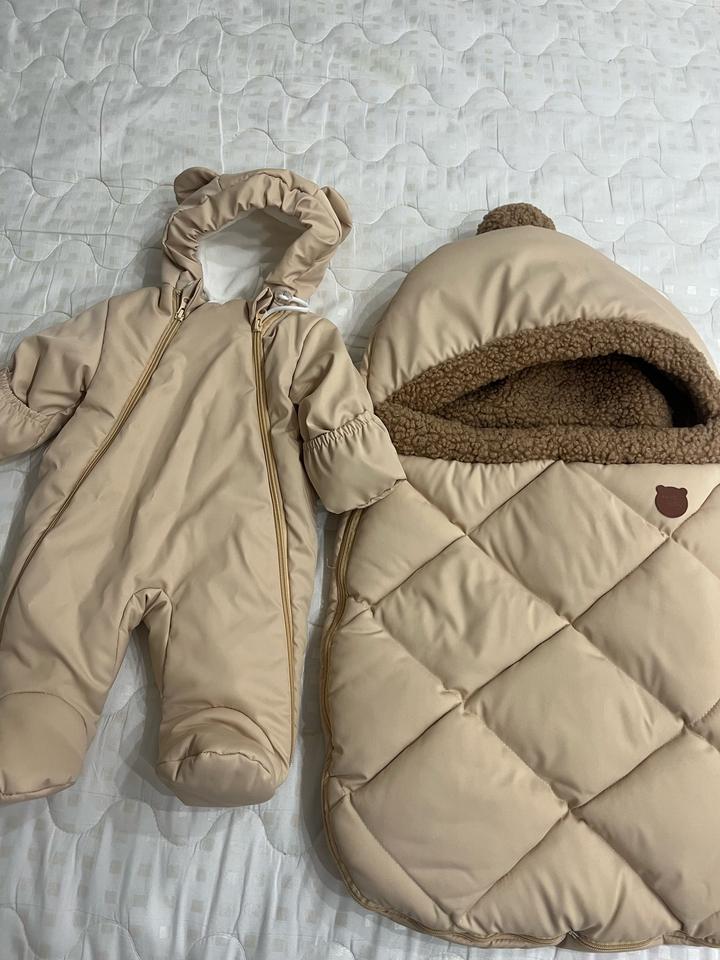 KinDerLitto Детский комплект: комбинезон и конверт