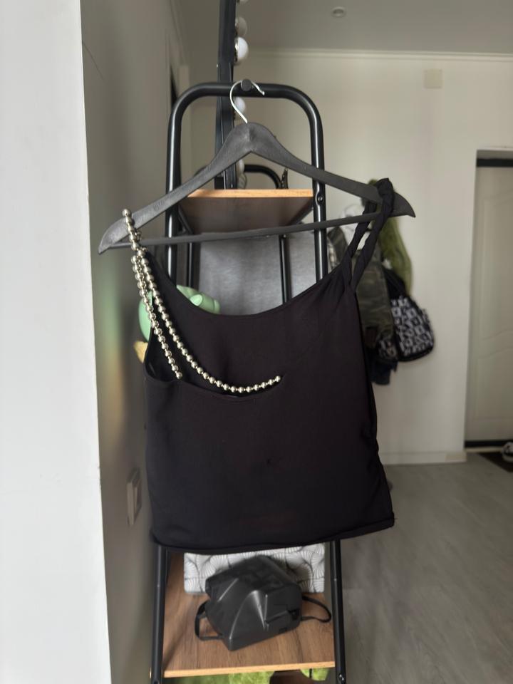 Оригинальный топ с бусинами ZARA рр М