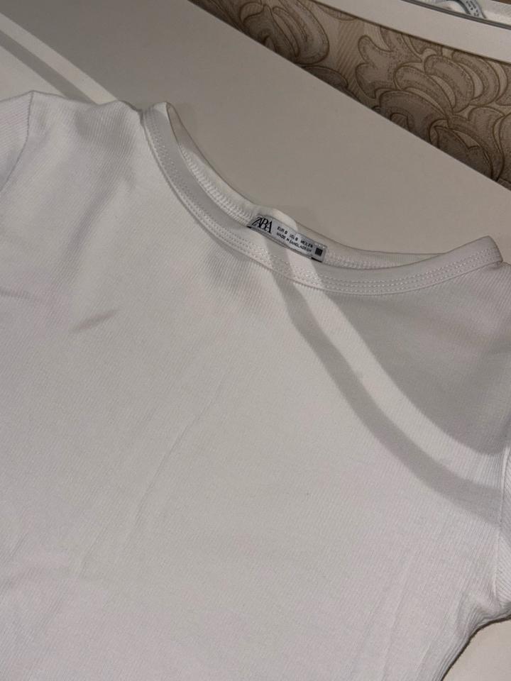 ZARA лонгслив в рубчик