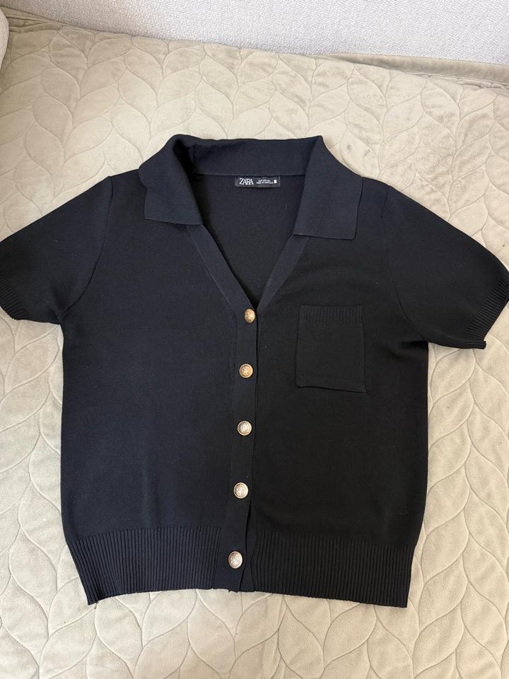 Трикотажное поло Zara