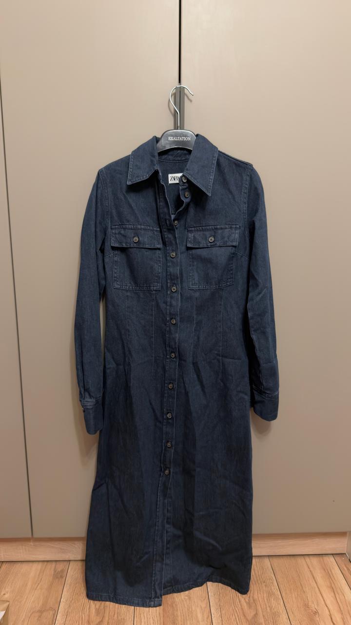 Платье рубашка ZARA