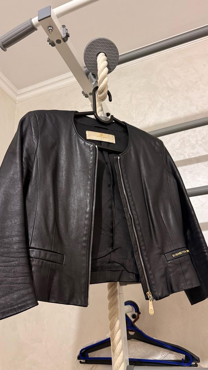 Кожаная куртка Elisabetta Franchi