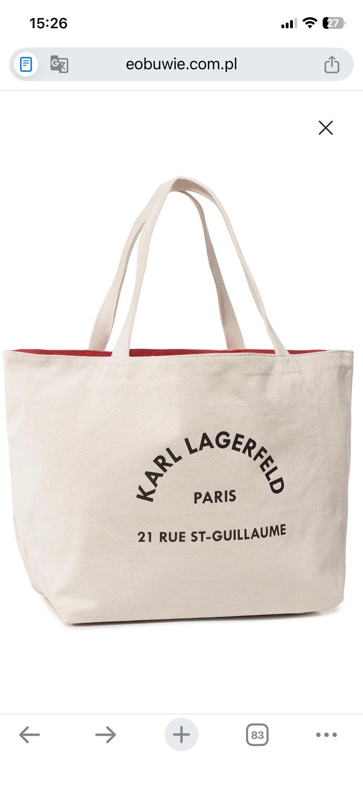 Karl Lagerfeld Сумка largefeld
