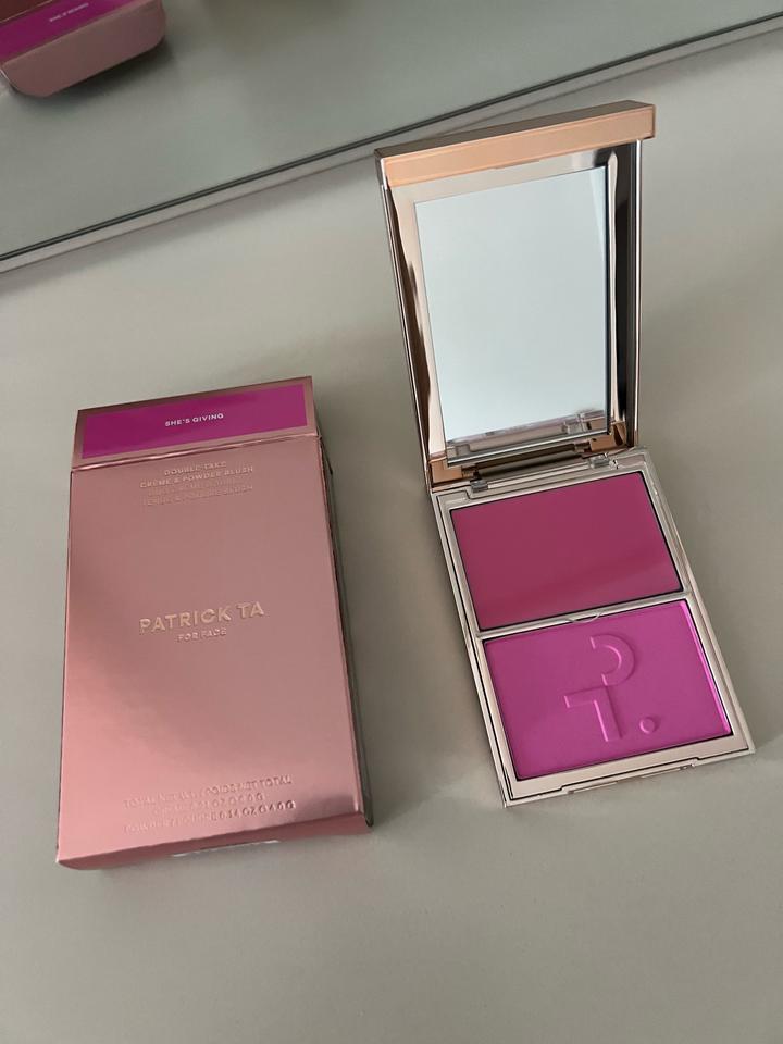 Румяна Patrick Ta Major Headlines Double-Take Crème & Powder Blush