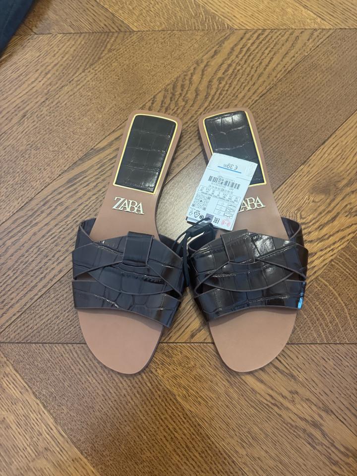 ZARA шлепанцы