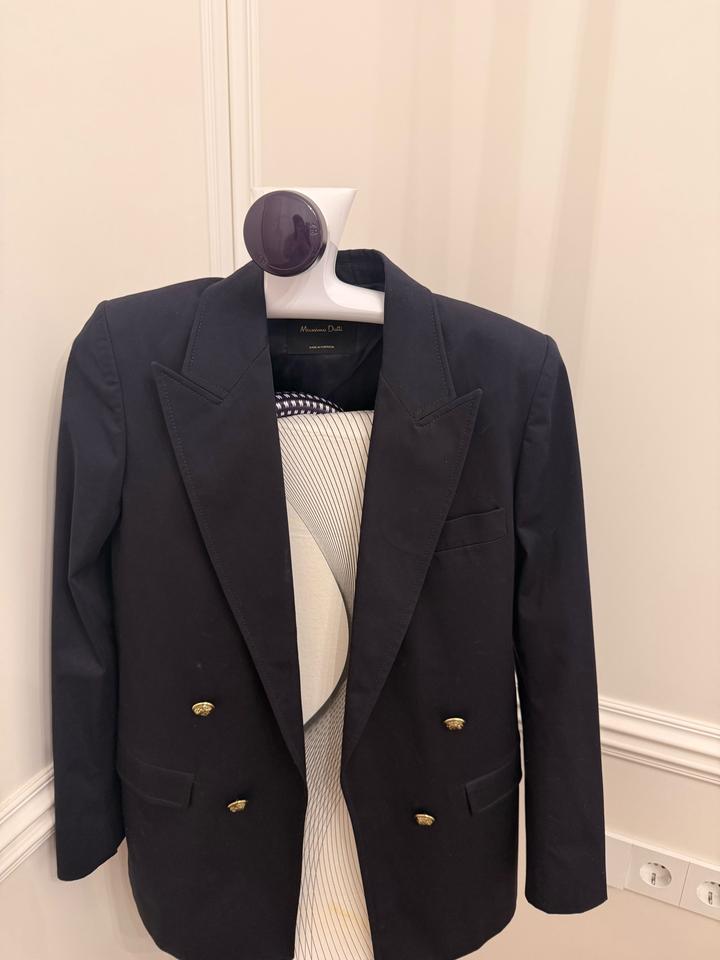 Двубортный пиджак Massimo Dutti