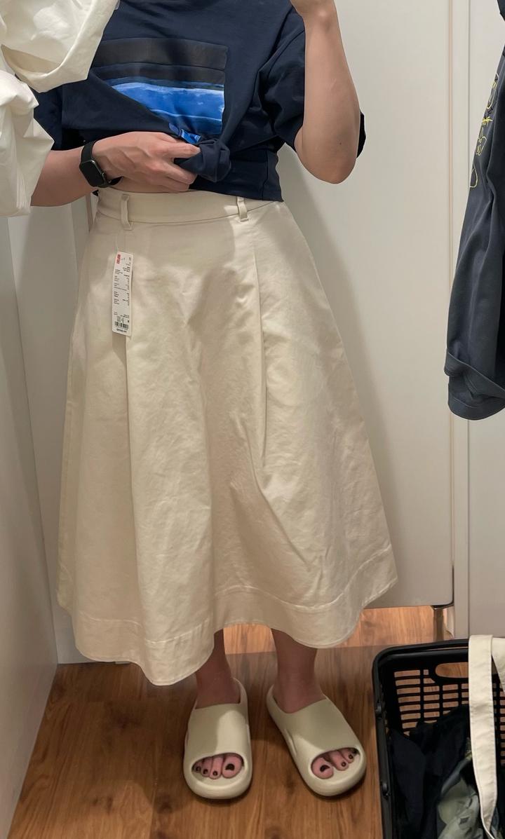 Юбка с поясом UNIQLO