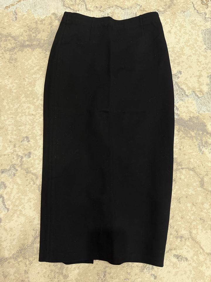 Zara Черная юбка карандаш