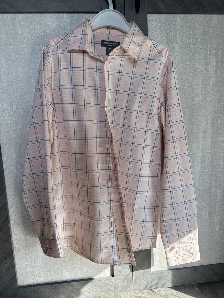 Рубашка в клетку VAN HEUSEN