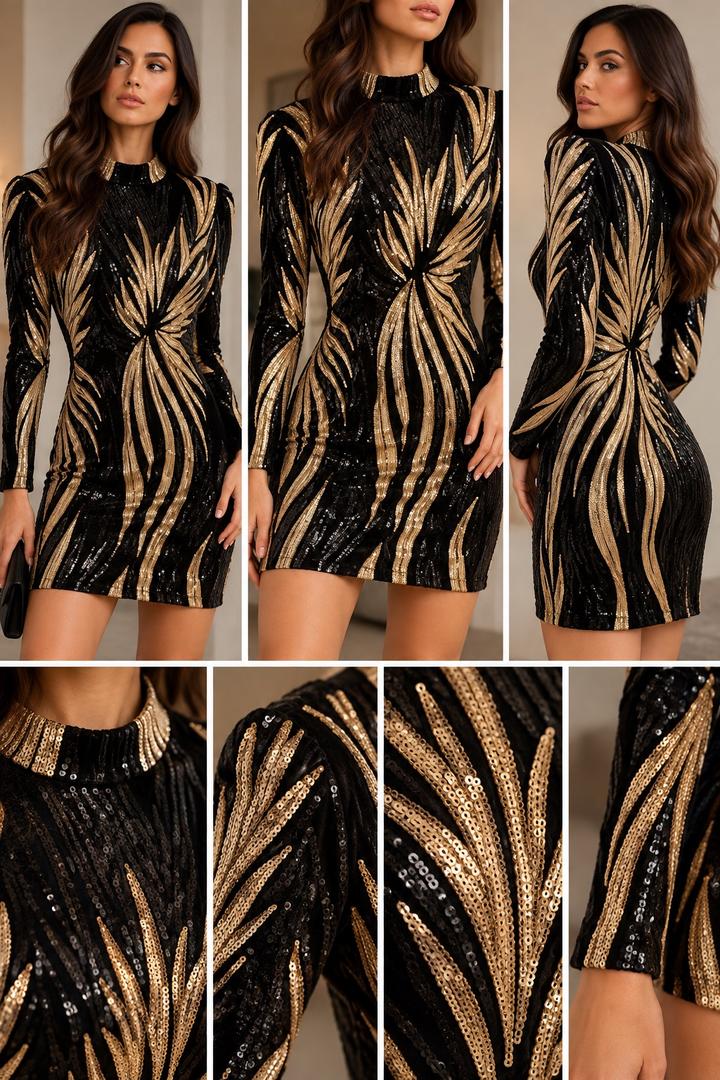 Herve Leger вечернее платье с пайетками