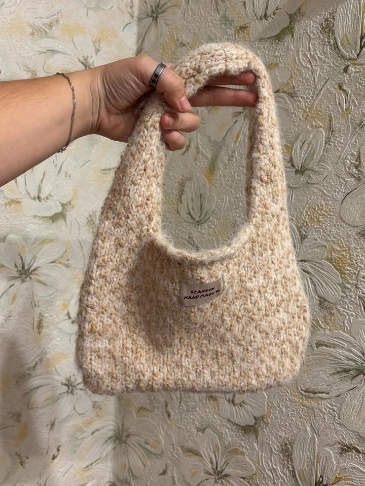 Handmade (ручная работа) Вязаная сумка