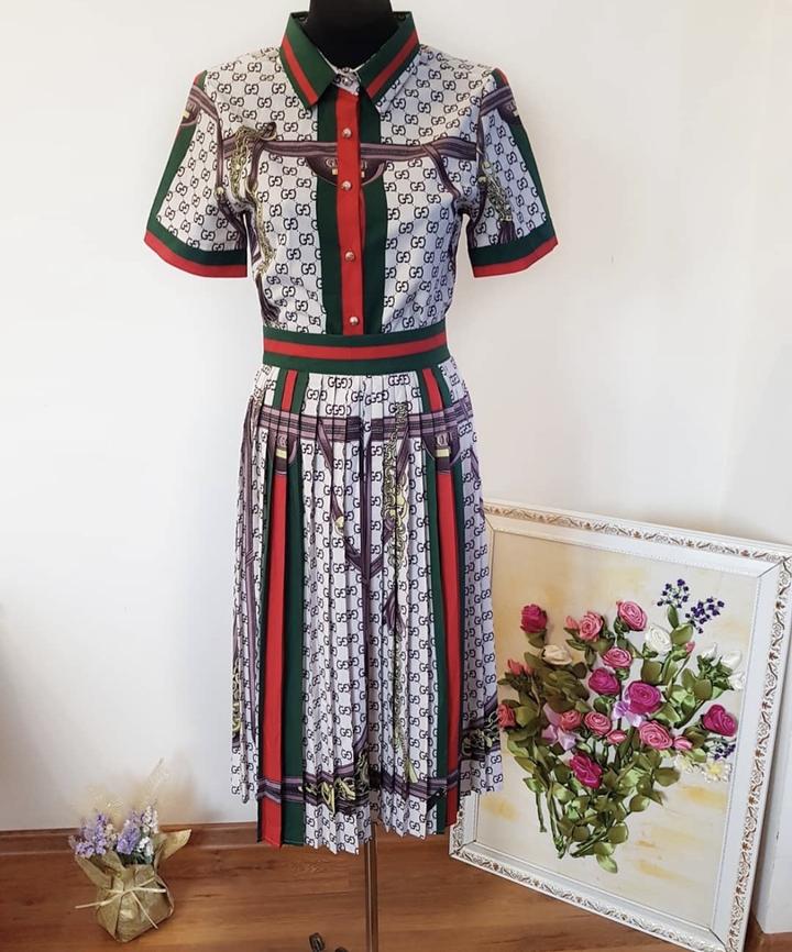 юбочный костюм под Gucci