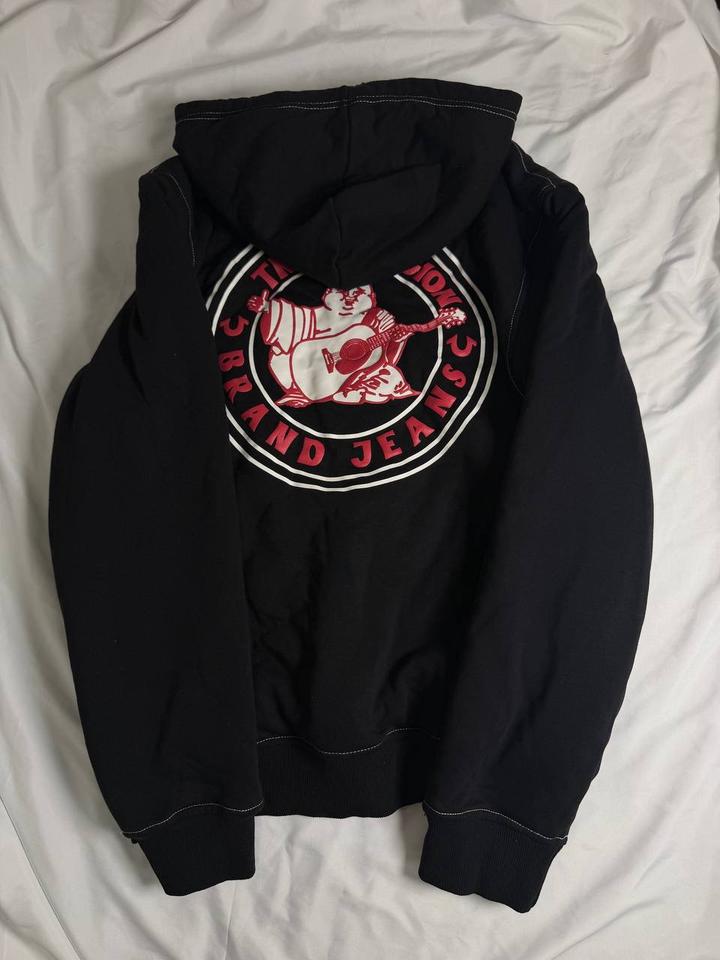 True Religion зип-худи с принтом