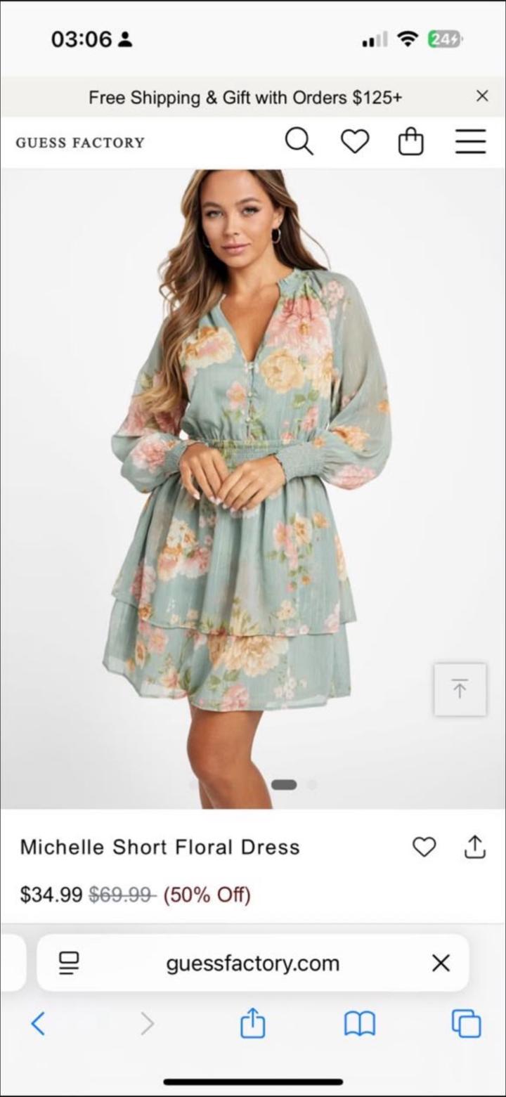 GUESS FACTORY платье