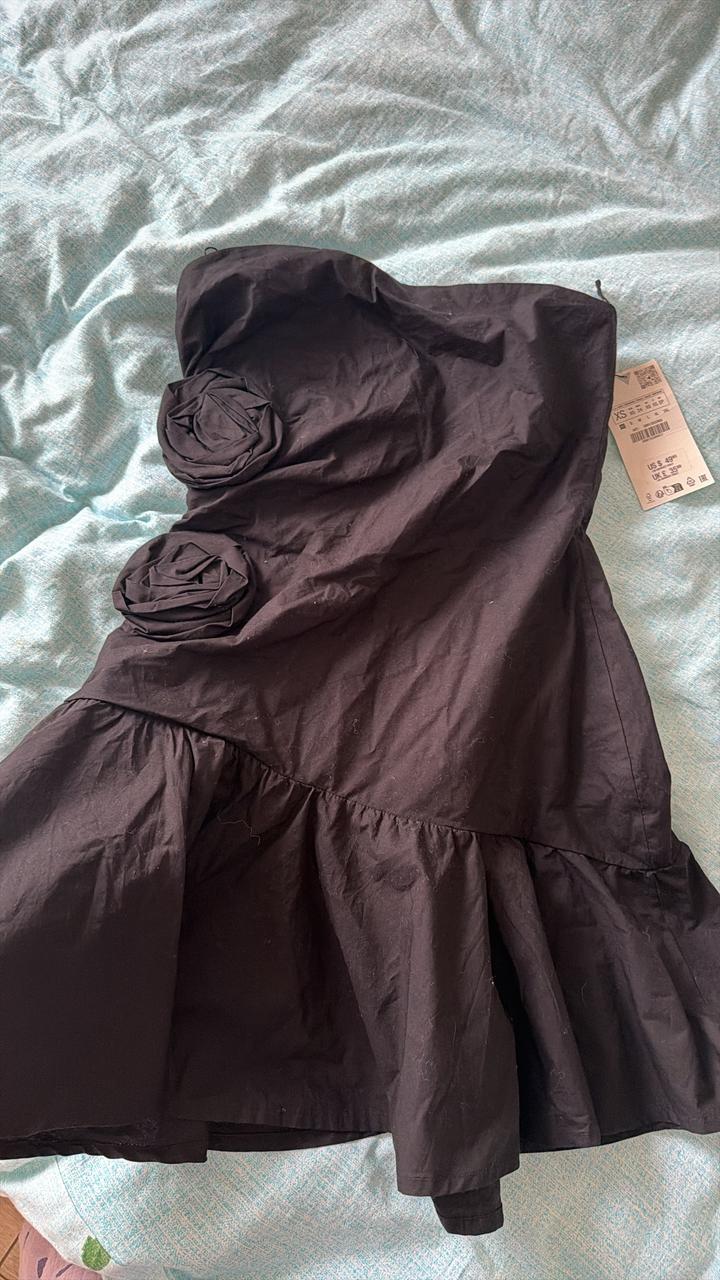 Zara Платье мини с цветами