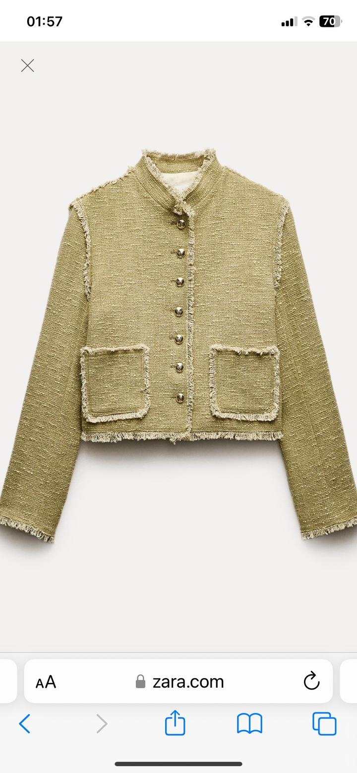 Жакет Zara из рельефной ткани