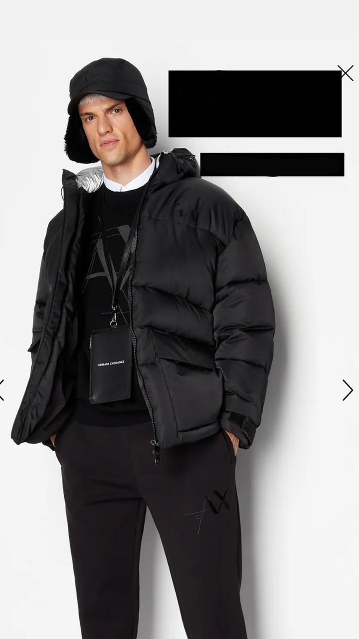 Пуховик Armani Exchange
