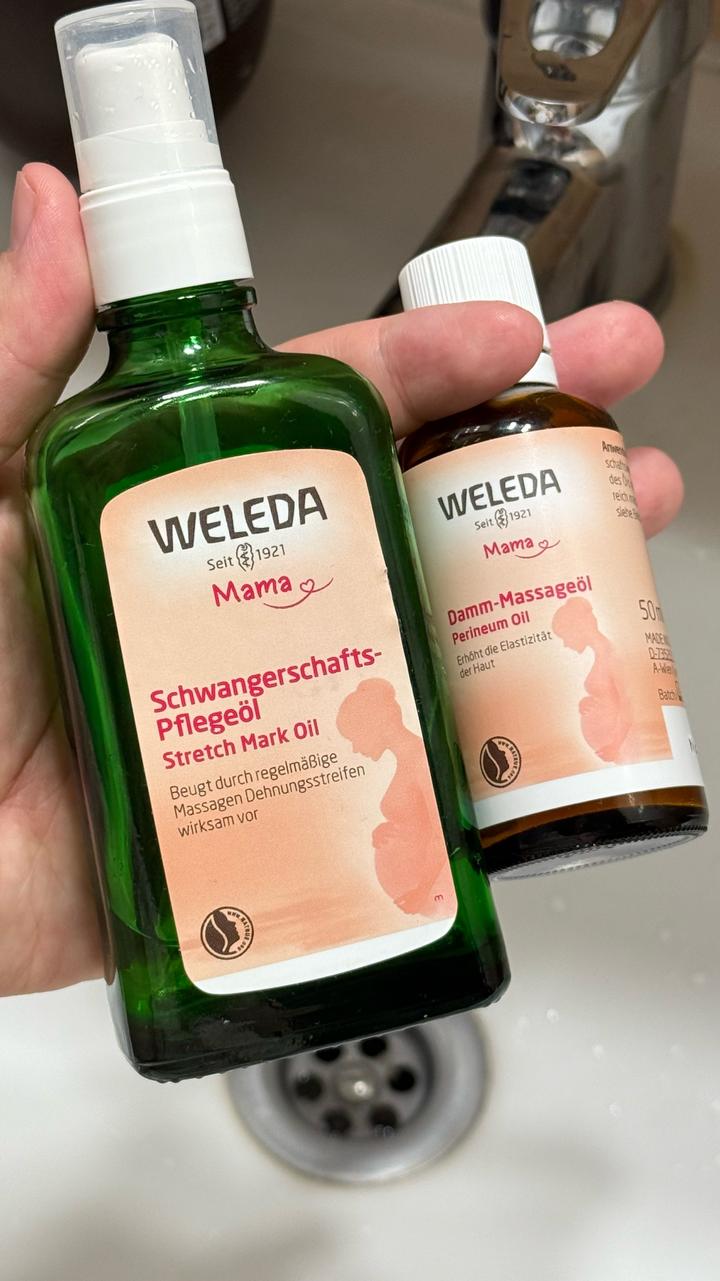 Weleda две масло от растяжек / для промежности