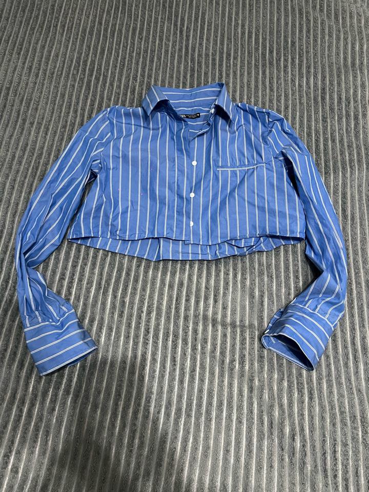 Укороченная рубашка Zara