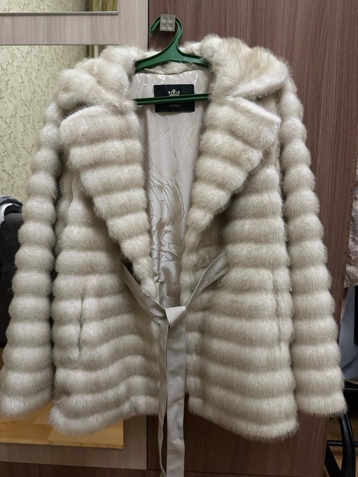Шуба из искусственного меха