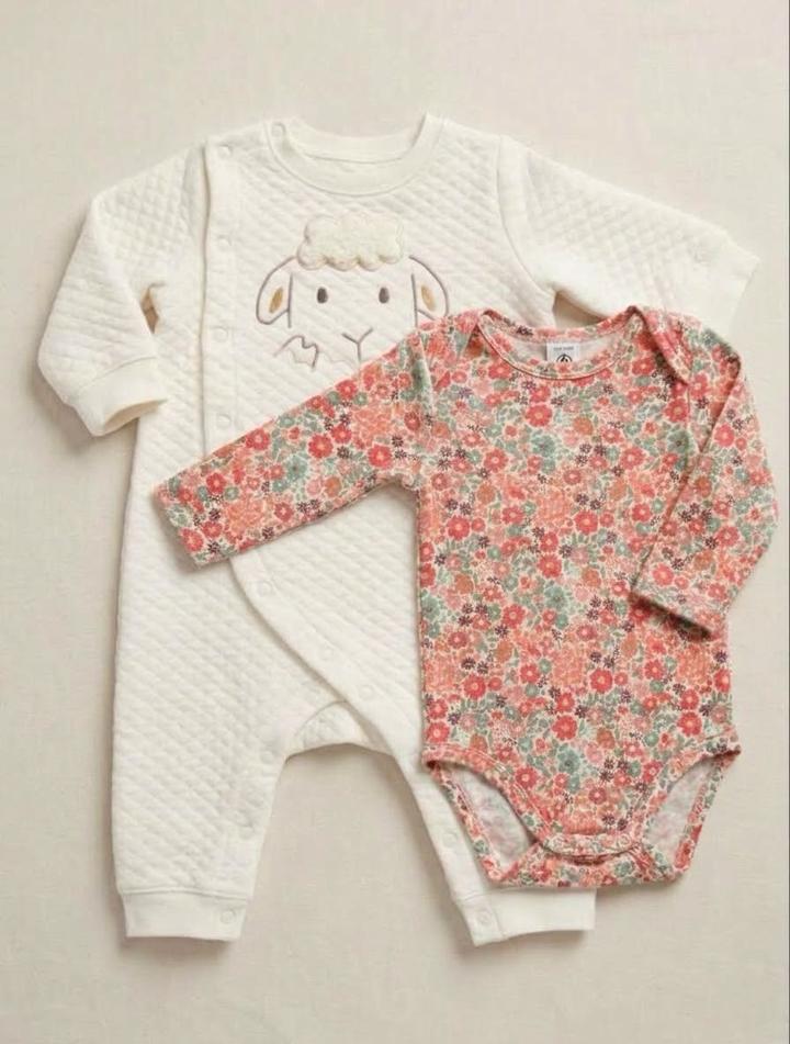 Слип Uniqlo и боди Petit Bateau